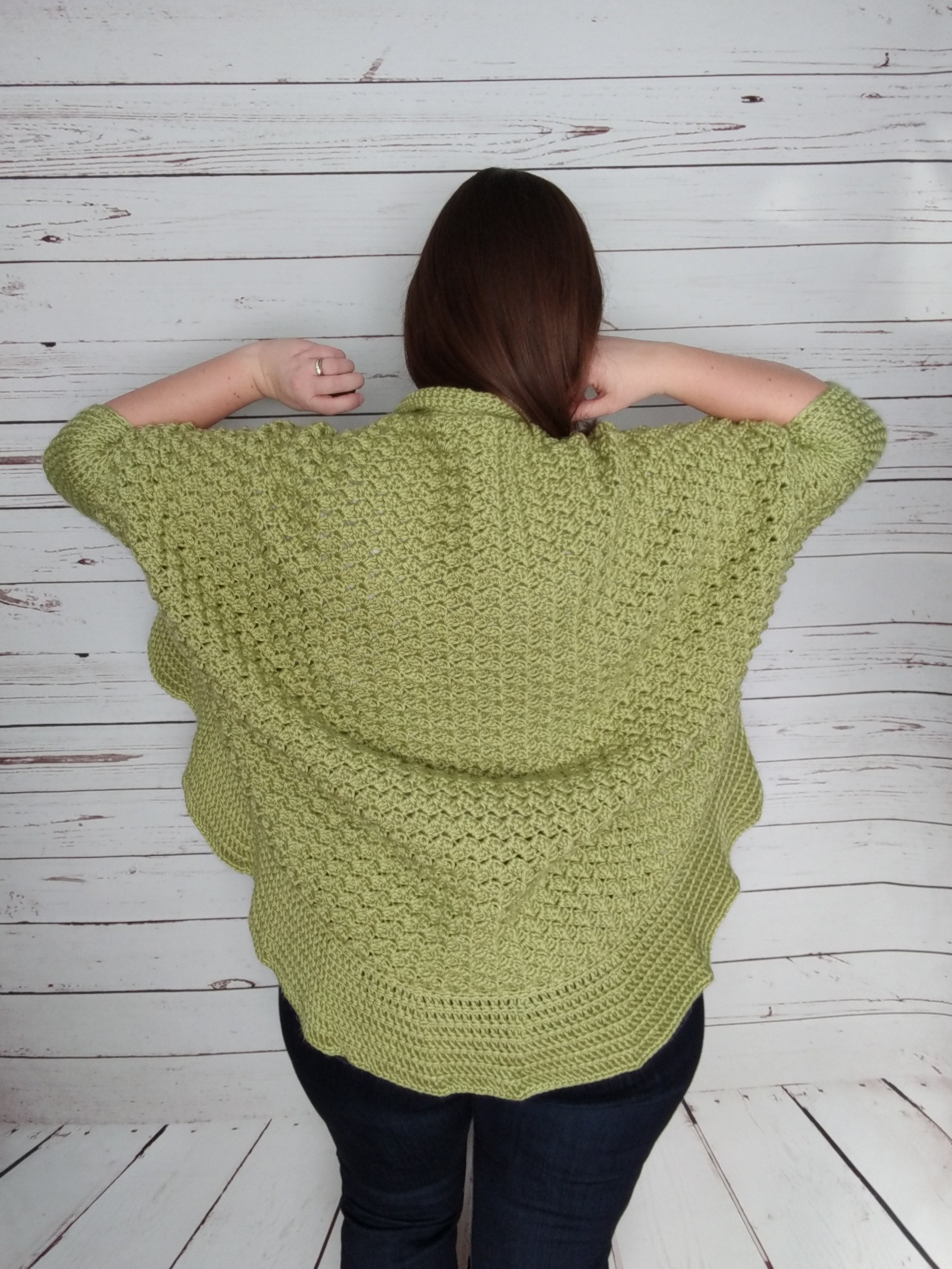 Crochet deals blanket shrug