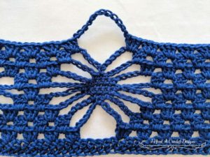 Figure 13 of Free Crochet Top Pattern - Chasing Diamonds Tunic. 