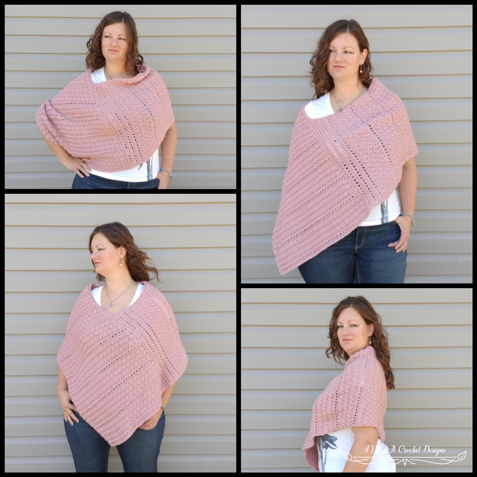 The Alluvium Poncho - Free Crochet Pattern · I Need It Crochet Designs