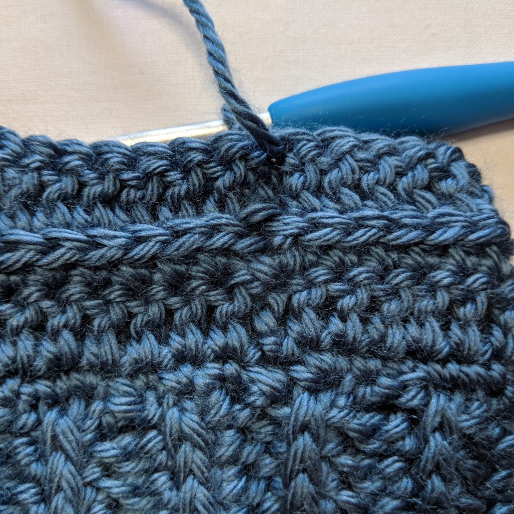 Alternative Join Tutorial - crocheting into the 3rd loop