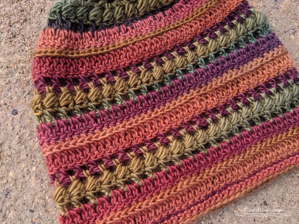 The Bauble Slouch Hat - Free Crochet Pattern