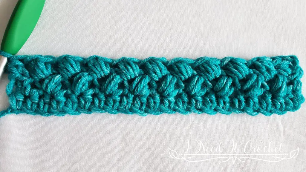 Bean Stitch Crochet Tutorial · I Need It Crochet Designs