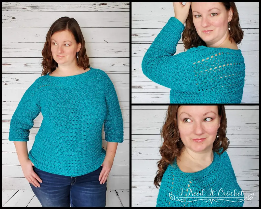The Aspirations Pullover - Free Crochet Pattern