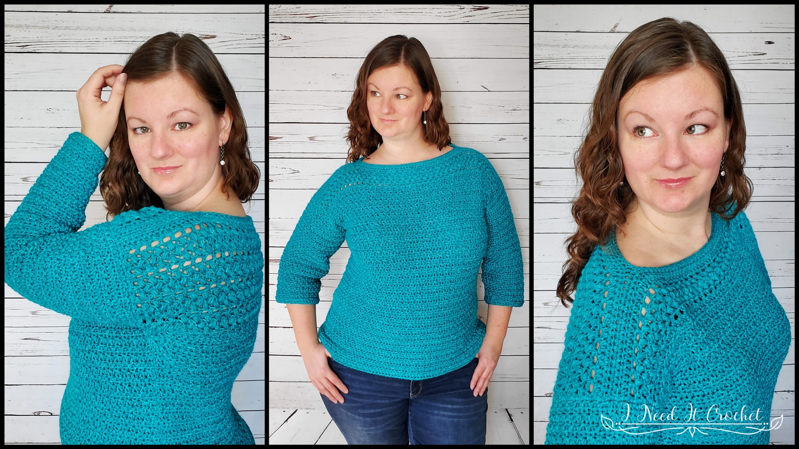 The Aspirations Pullover - Free Crochet Pattern