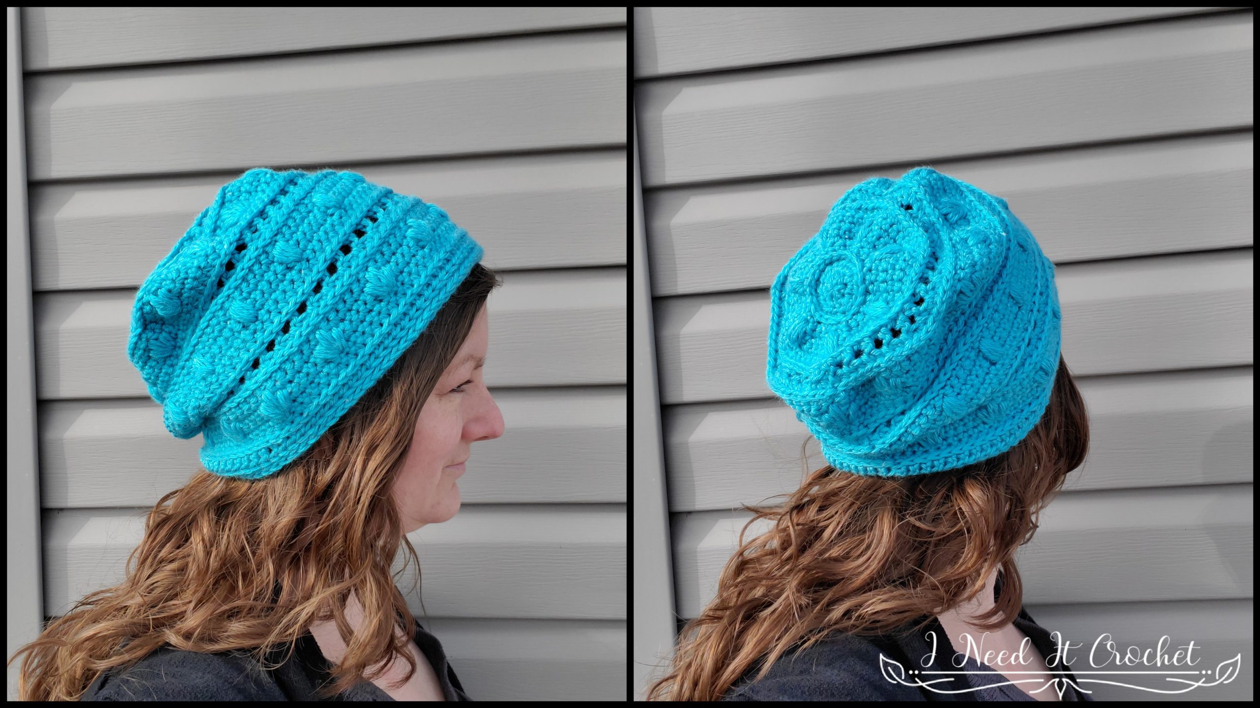 Spring Blooms Slouch - Free Crochet Pattern