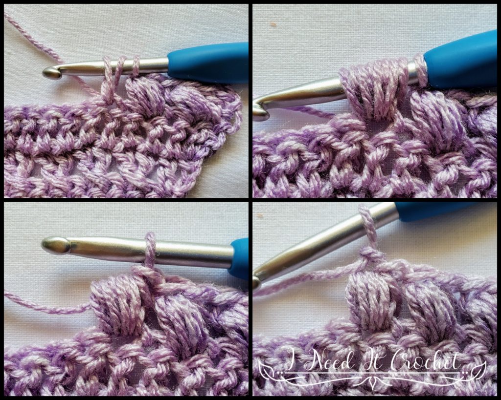 Puff Stitch Tutorial For Sum Of Its Parts Pullover