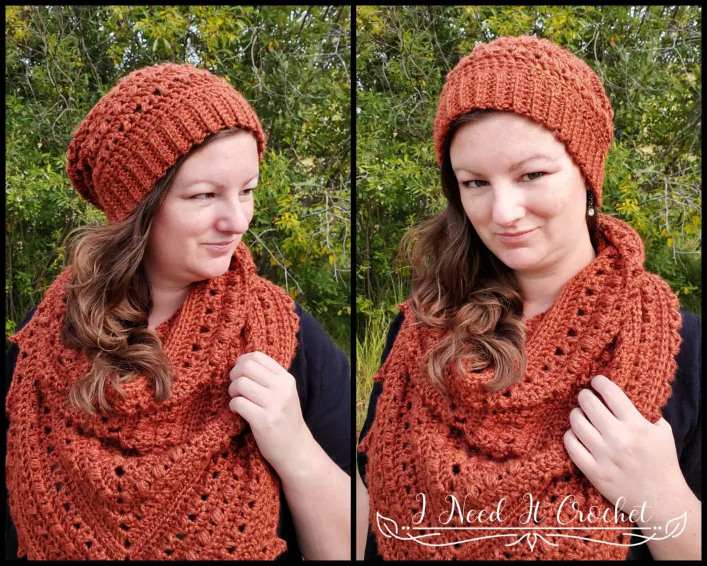 Puffs N Picots Slouch - Free Crochet Pattern