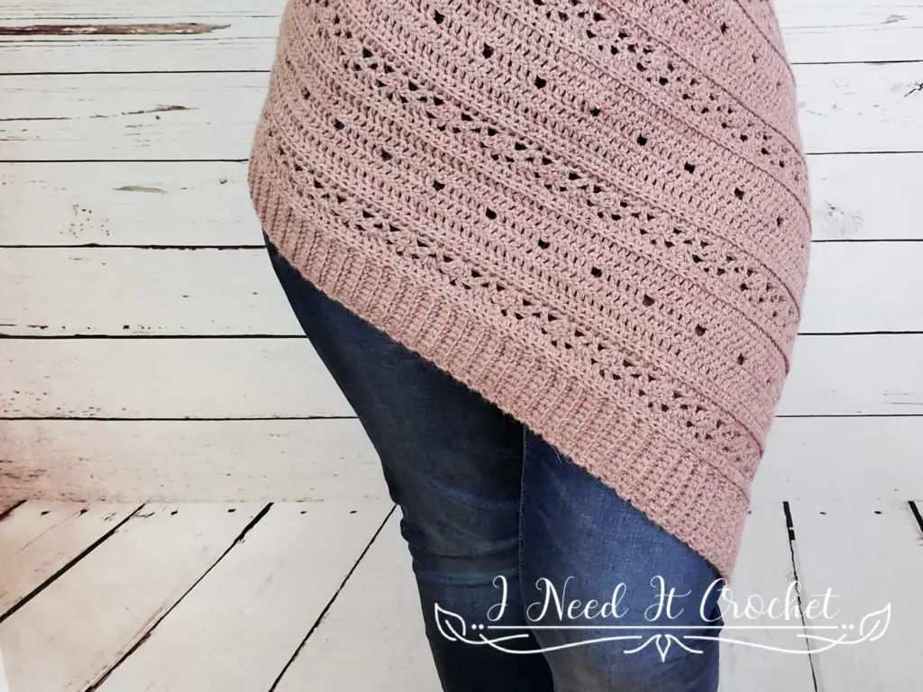 The Tilted Tunic - Free Crochet Sweater Pattern