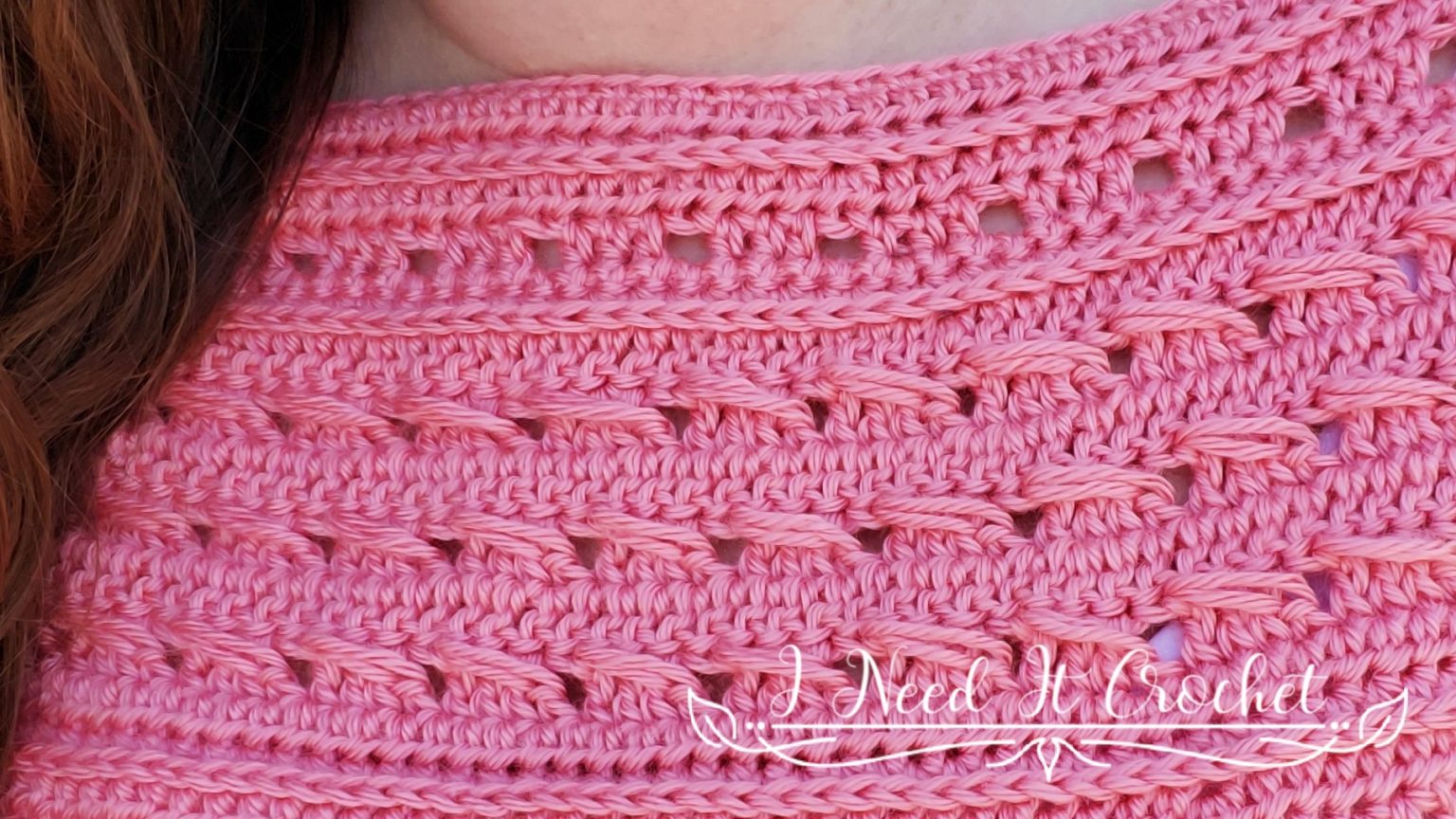 Crochet Cable Stitch Tutorial · I Need It Crochet Designs