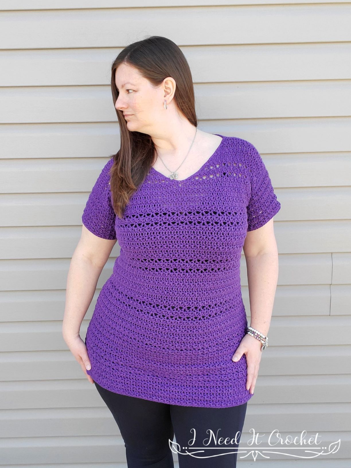 Hilo Tunic - Free Crochet Top Pattern · I Need It Crochet Designs