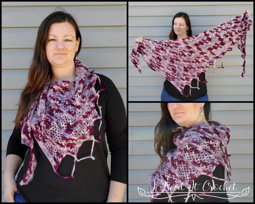 Butter Upon Bacon - Free Crochet Shawl Pattern