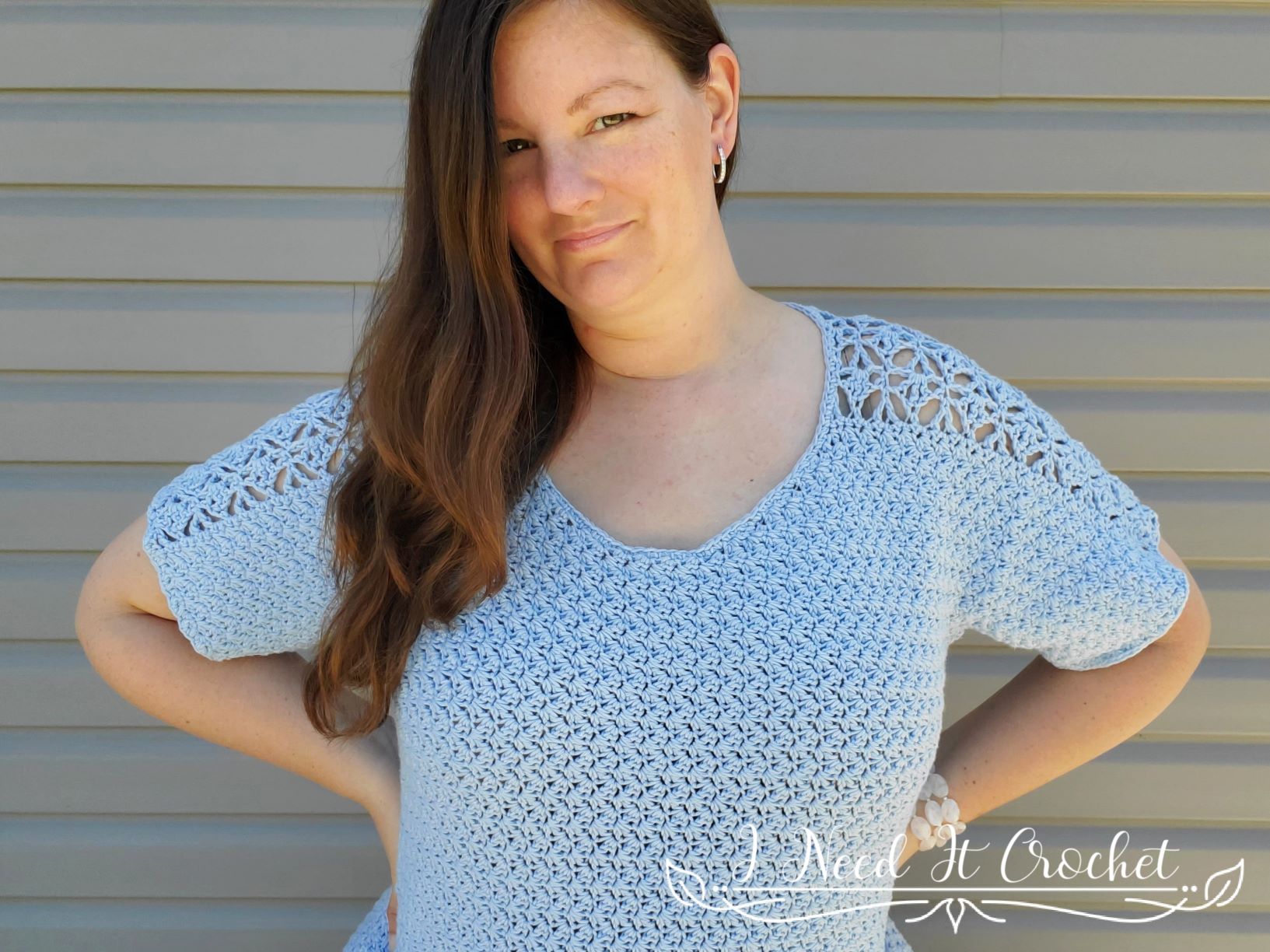 Morrigan Tee - Free Crochet Top Pattern · I Need It Crochet Designs