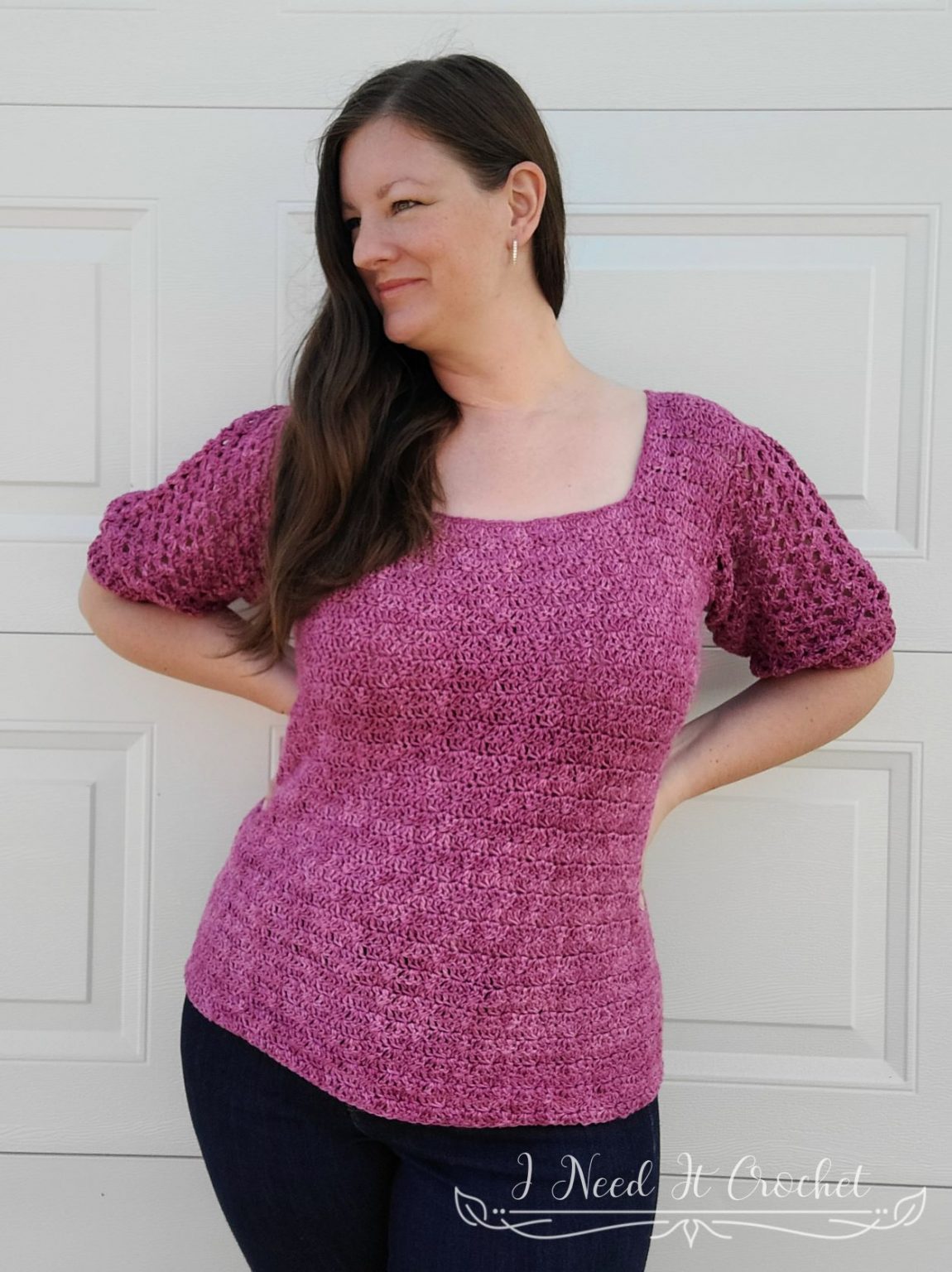 Free Crochet Top Pattern - Sweet Iris · I Need It Crochet Designs