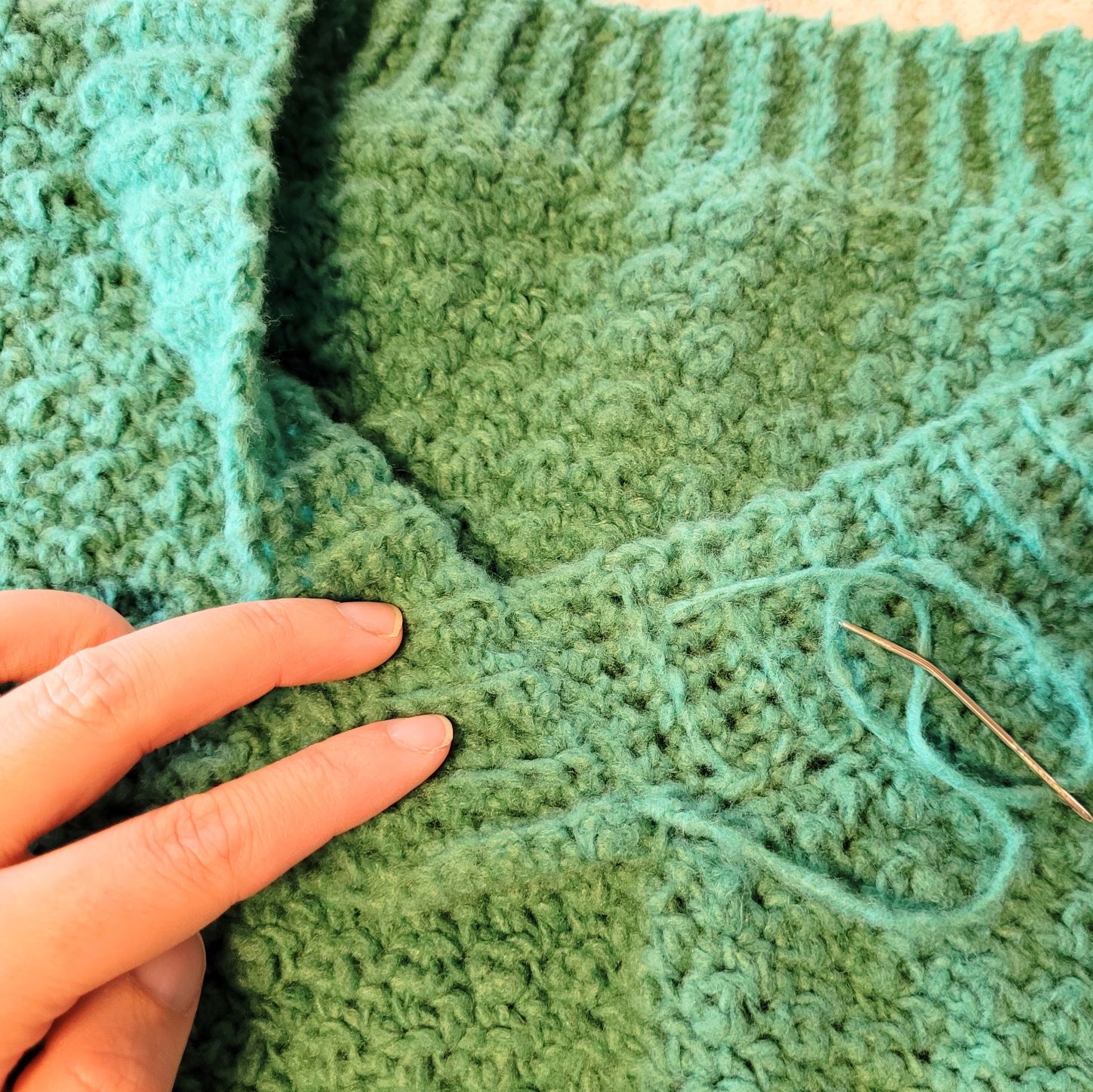 Free Crochet Sweater Pattern - Up And Down Pullover · I Need It Crochet ...