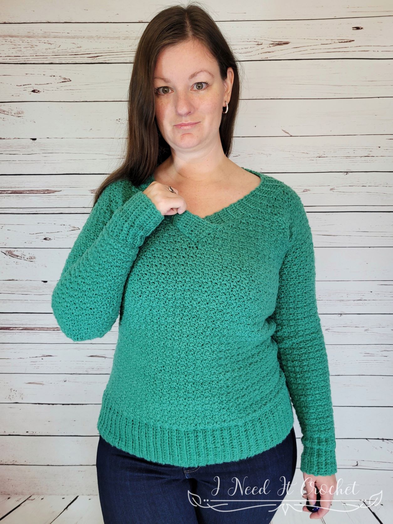 Free Crochet Sweater Pattern - Up And Down Pullover · I Need It Crochet ...