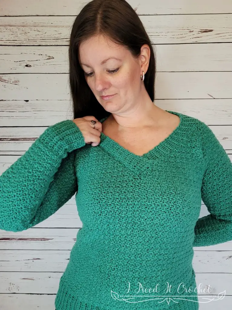 Free Crochet Sweater Pattern - Up And Down Pullover