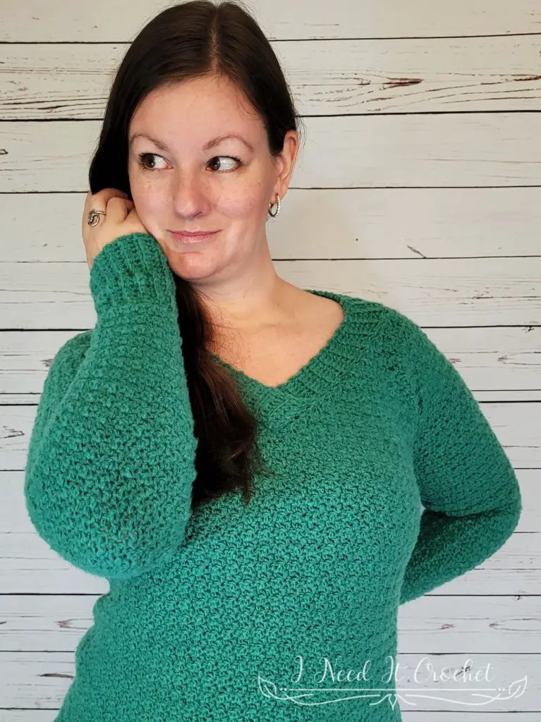 Free Crochet Sweater Pattern - Up And Down Pullover