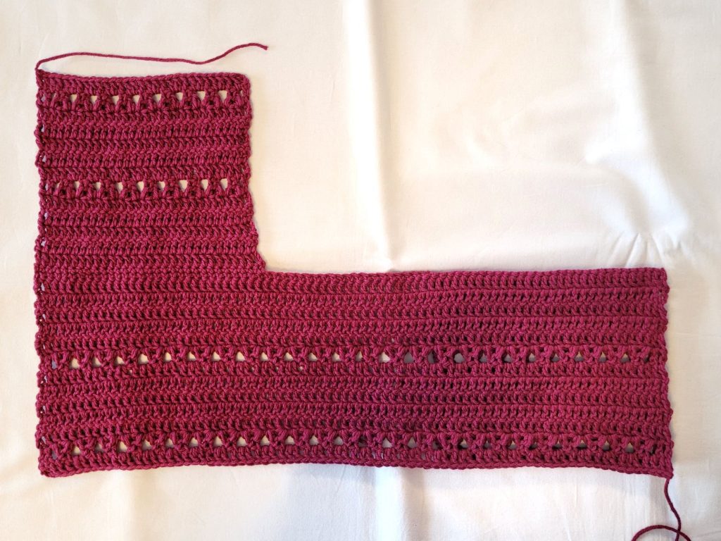 Figure 1 of Crochet Cardigan Pattern Free - Crossroads Cardigan. 