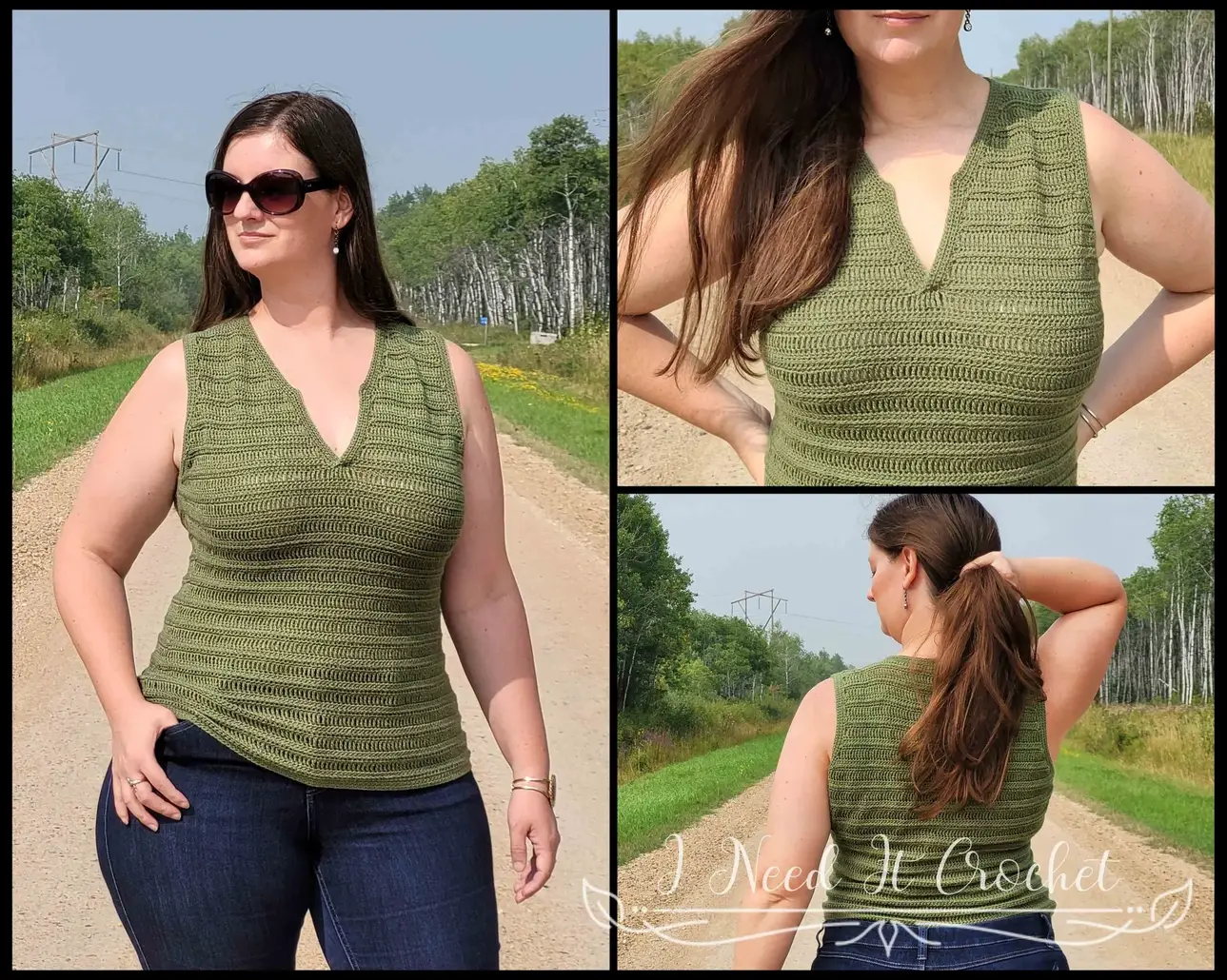 Free Crochet Top Pattern - Double Trouble Tank