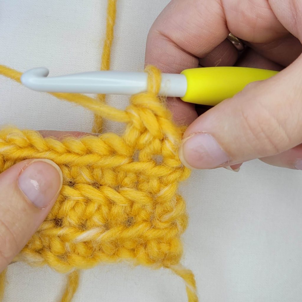 Herringbone Single Crochet Stitch Tutorial