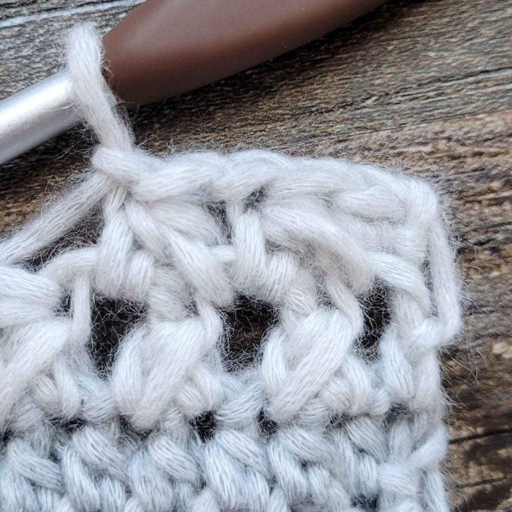 Figure 2 of the Free Crochet Cardigan Pattern - Trailhead Cardigan. 